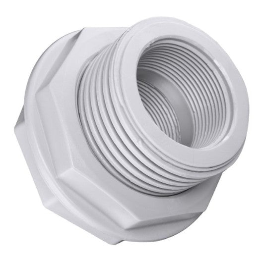 BULKHEAD FITTING 3'' MALE GREY