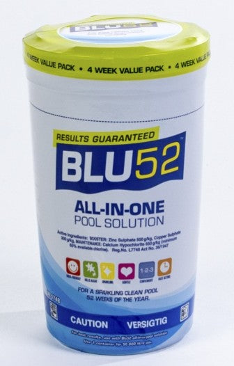 BLU52 ALL IN ONE POOL SOLUTION 1.2KG