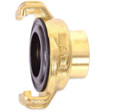 GEKA COUPLING FEMALE BRASS 1/2 INCH 13MM ID