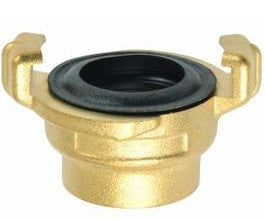 GEKA COUPLING FEMALE BRASS 3/4 INCH 19MM ID
