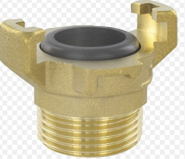 GEKA COUPLING MALE BRASS 1 INCH 25MM OD