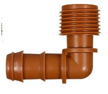 AZUD DRIP BARBED MALE ELBOW 16MM X 1/2''