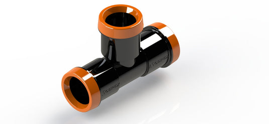 EZ FLOW TEE 25MM