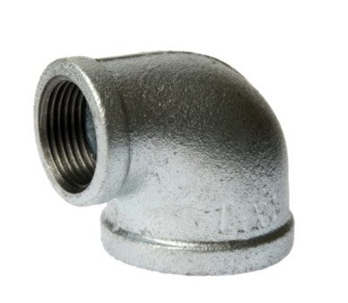 GALVANISED REDUCING ELBOW 3/4''