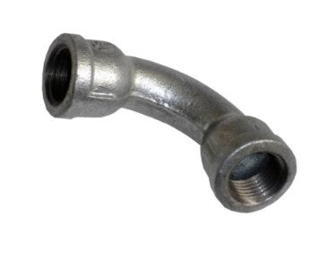 GALVANISED 90 DEGREE FEMALE BEND