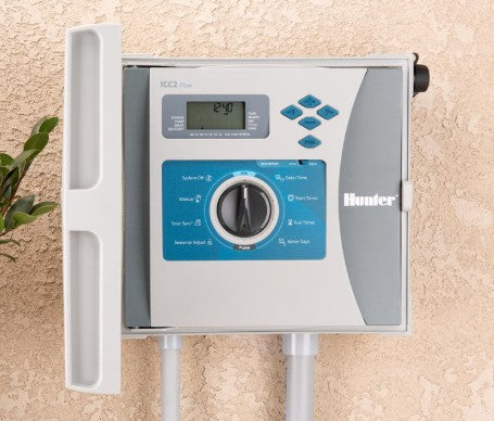 HUNTER ICC2 8 STATION CONTROLLER WITH PLASTIC WALL MOUNT