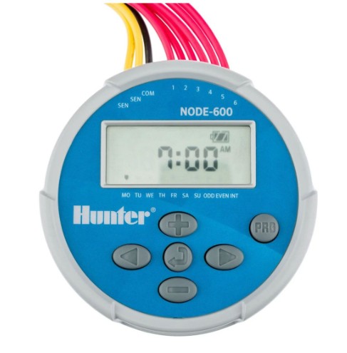 HUNTER NODE 6 STATION BATTERY CONTROLLER -  NO SOLENOID