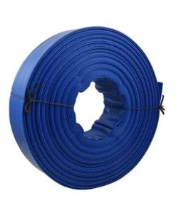 HOSE PVC LAYFLAT BLUE 4 BAR 50MM X 100M