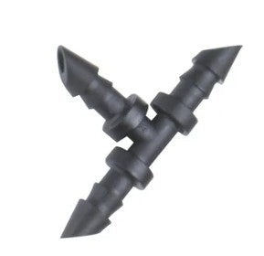 MICRO DAN T-PIECE BARBED 4MM