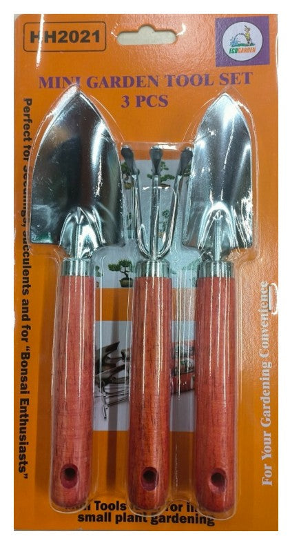 BONSAI MINI GARDEN TOOL SET 3PCS