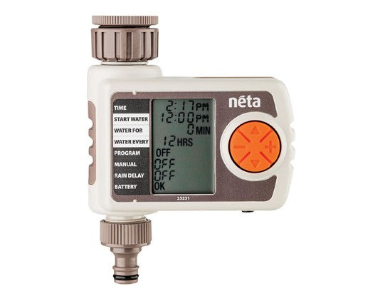 NETA TIMER TAP ELECTRONIC ONE ZONE PL 12MM