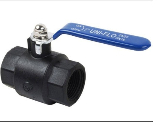 NYLON BALL VALVE LEVER HANDLE 1/2''