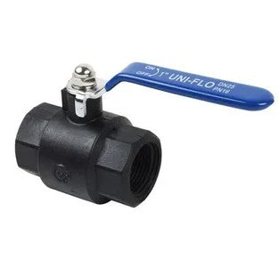 NYLON BALL VALVE LEVER HANDLE 1'