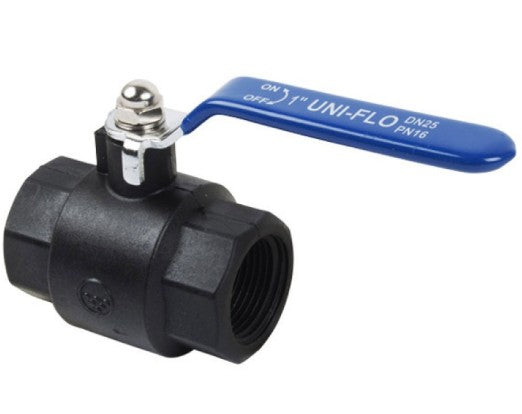 NYLON BALL VALVE LEVER HANDLE 1 1/4