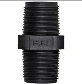 NYLON BARREL NIPPLES 1/2''