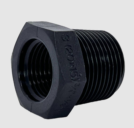 NYLON REDUCING BUSH 1 1/2'' X 3/4''