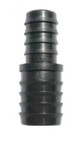 NYLON INSERT REDUCING COUPLING 15MM X 12MM