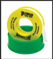 PTFE TAPE 12MM X 12M X 0.1MM X 0.45G/CM3
