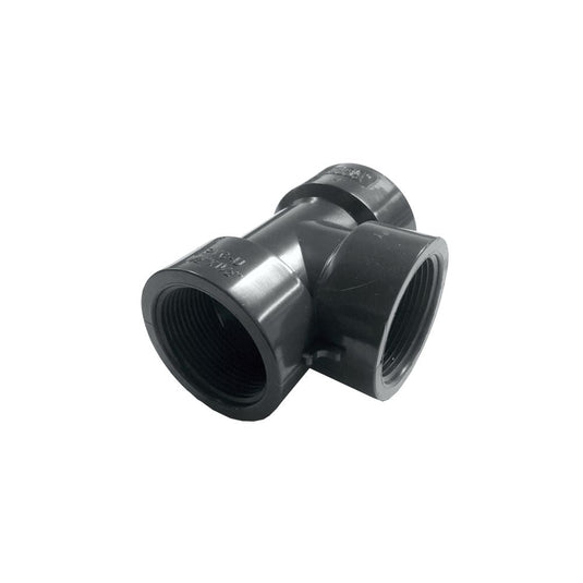 PVC THREADED EQUAL TEE