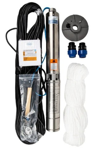 PASCALI SUBMERSIBLE PUMP COMBO 0.75KW 230V PUMP,MOTOR AND CONTROL BOX