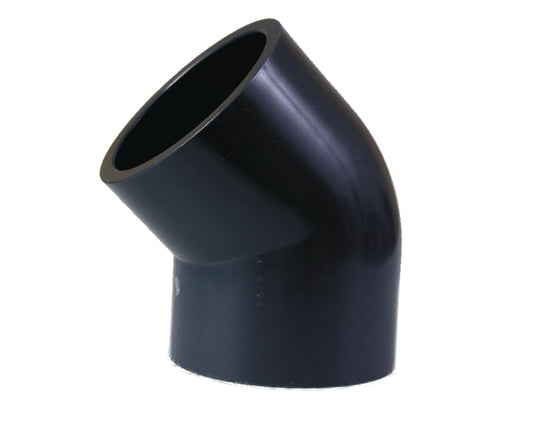 SOLVENT ELBOW 75MM X 45DEGREE
