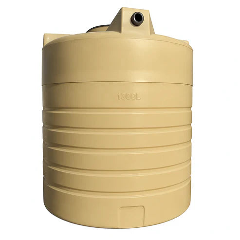 MAKORO VERTICAL WATER TANK 1 000L - BEIGE