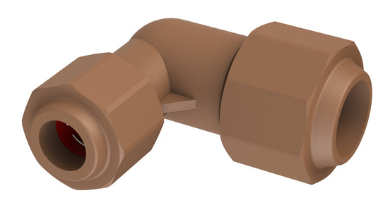 UNITWIST ELBOW CXC RED 22MM X 15MM