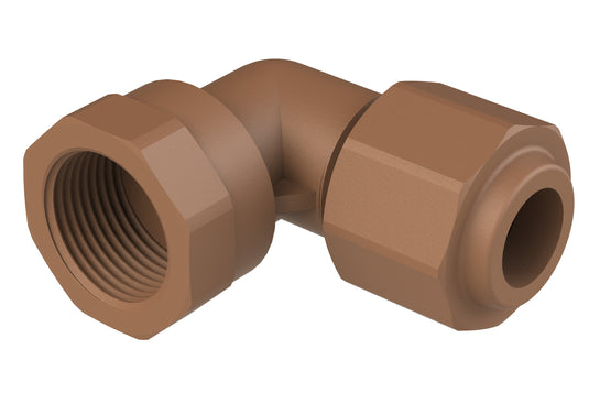 UNITWIST ELBOW CXFI RED 15MM X 3/4 INCH