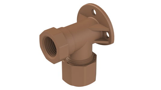 UNITWIST ELBOW WALLPLATE CXFI 15MM X 1/2 INCH