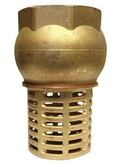 VALVE FOOT BRASS