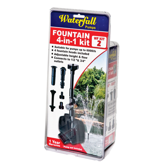 WATERFALL FOUNTAIN 4 IN 1 KIT