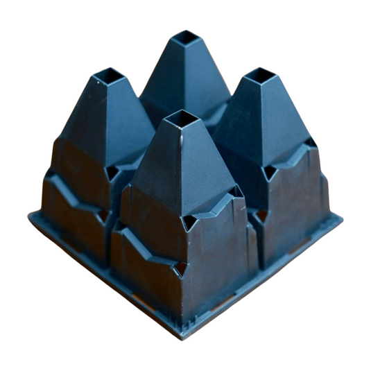 ROOT FORMING POT 200CC (4 CAVITY) - 100 UNITS