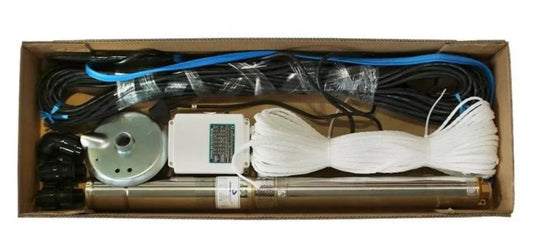 JOHN TECH BOREHOLE PUMP KIT 4SD2/11 0.55KW COMPLETE WITH ACCESSORIES