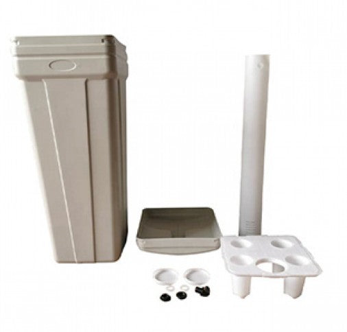 FILTER BRINE TANK 100L WITH FITTINGS